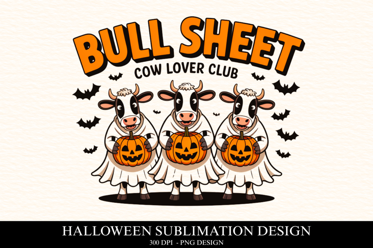 Bull sheet Clipart PNG | Spooky Season Png