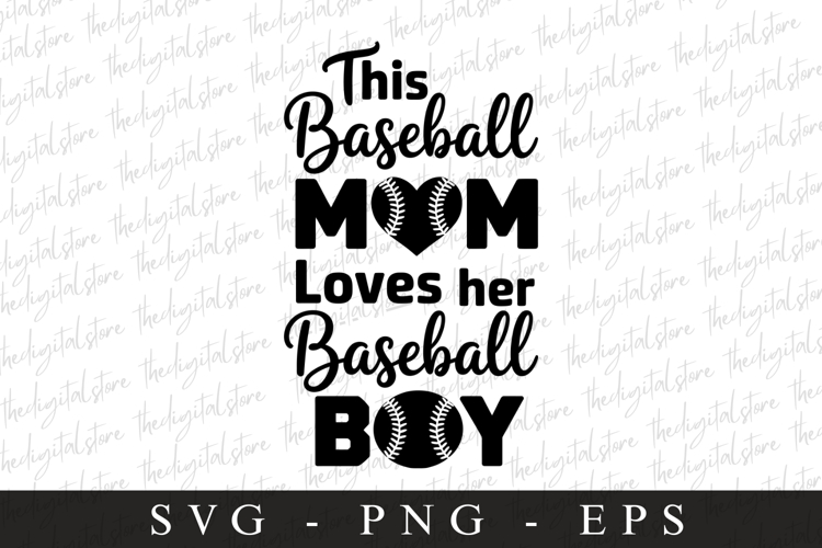This lover baseball boy Baseball Mom SVG | Sports Svg | Game