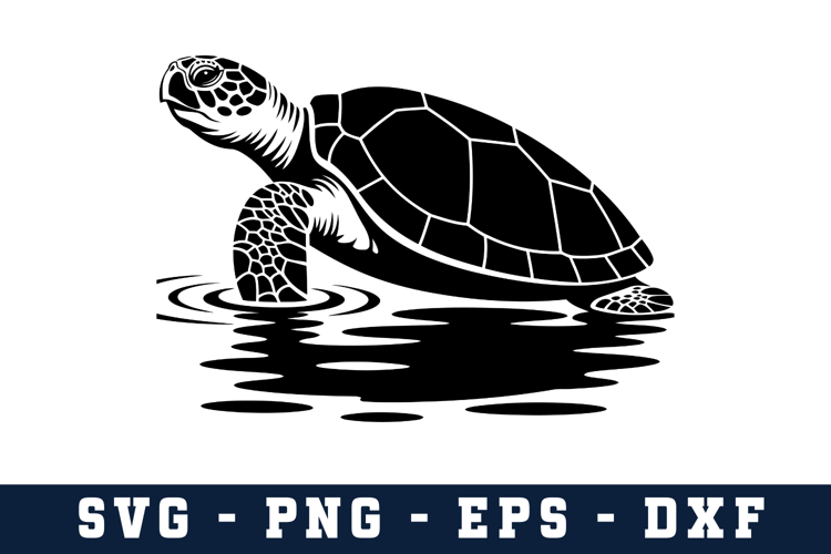 Turtle Silhouette Image 24