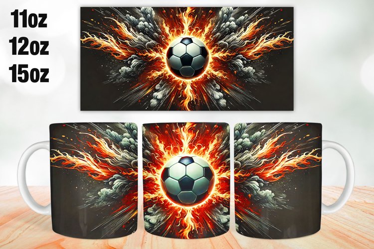 Football Sublimation Design Image 4