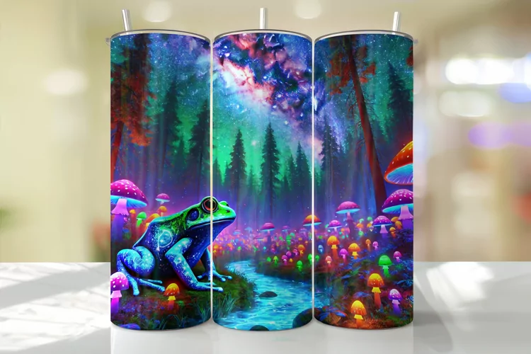 Frog Tumbler Wrap | Sublimation | Tumblers