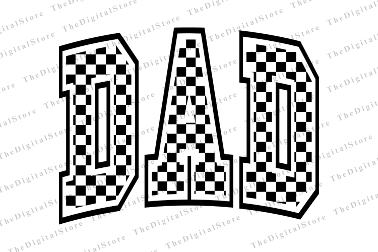 Dad Png | Leopard Print Png | Checkered Png