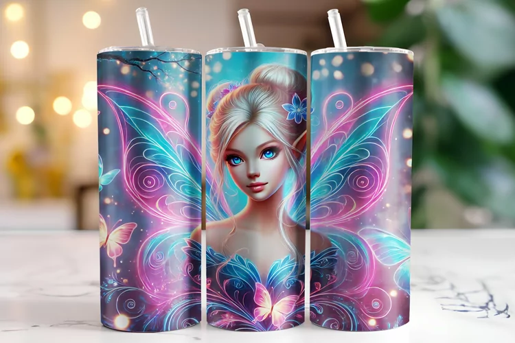 Fairy Tumbler Wrap | Sublimation | Tumblers