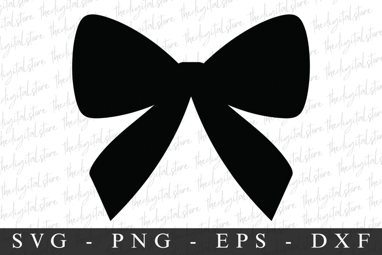Black Bow Ribbon SVG | SVG Cut files | Cricut