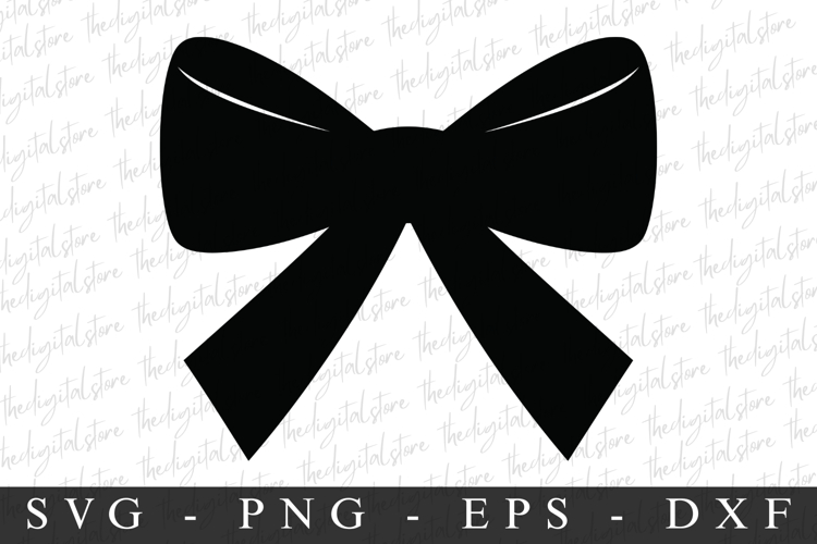 Black Bow Ribbon SVG | SVG Cut files | Cricut
