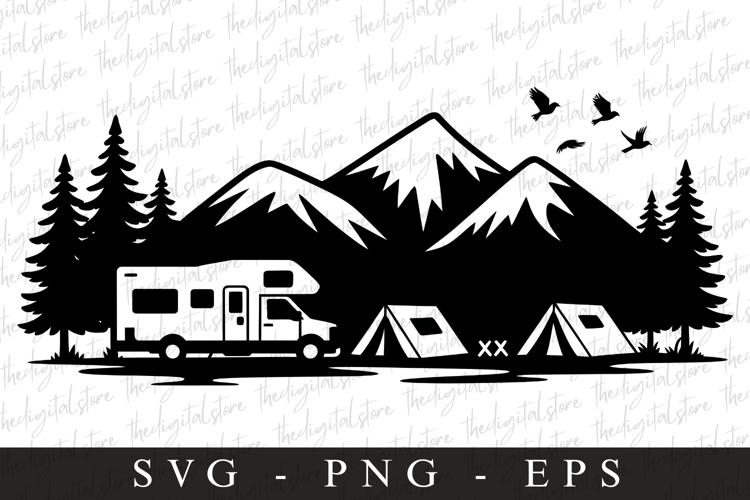Cricut Camping Svg Image 8