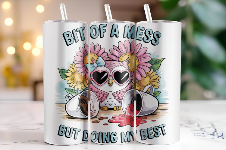 Bit of a mess but doing my best Tumbler Wrap | Sublimation