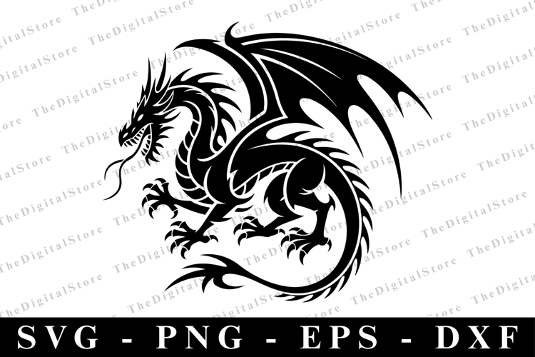 Cricut Dragon Svg Image 18