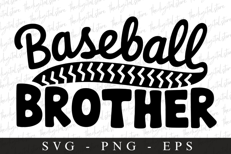 Baseball Brother SVG | Sports Svg | Game day svg