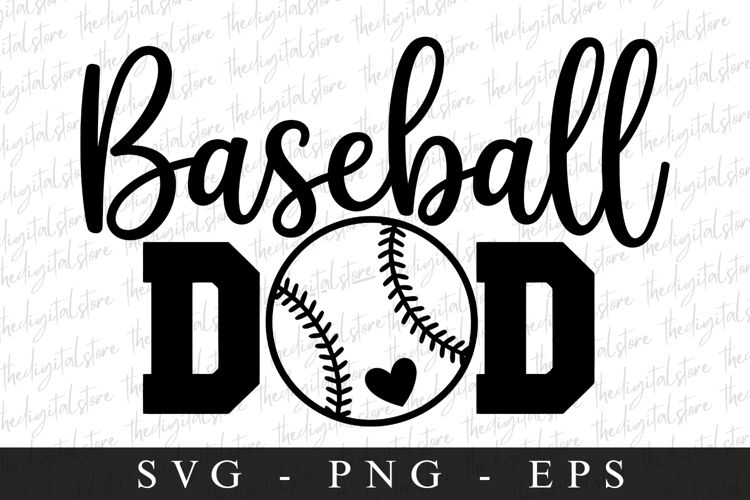 Baseball Dad SVG | Sports Svg | Game day svg