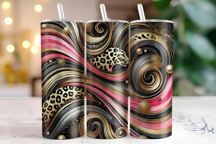 Abstract Tumbler Wrap | Sublimation | Tumblers