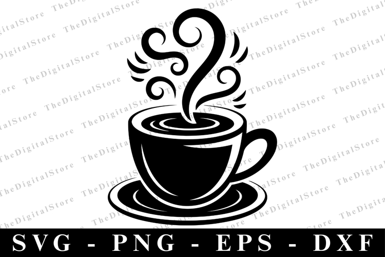 Coffee Silhouette Image 16