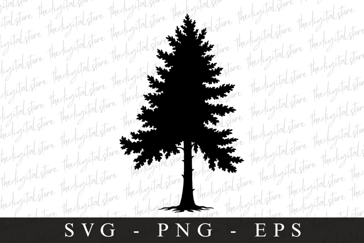 Silhouette Trees Svg Image 8