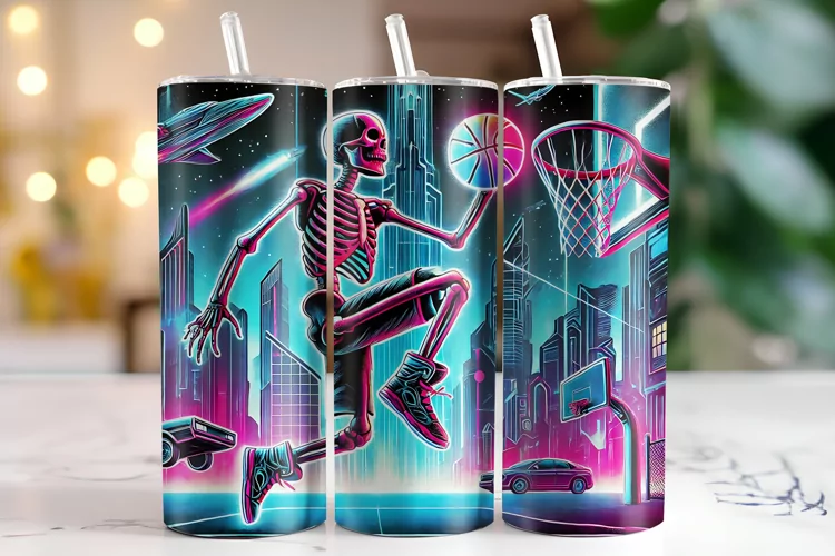 Basketball Tumbler Wrap | Sublimation | Tumblers