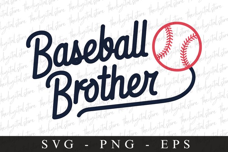 Baseball Brother SVG | Sports Svg | Game day svg