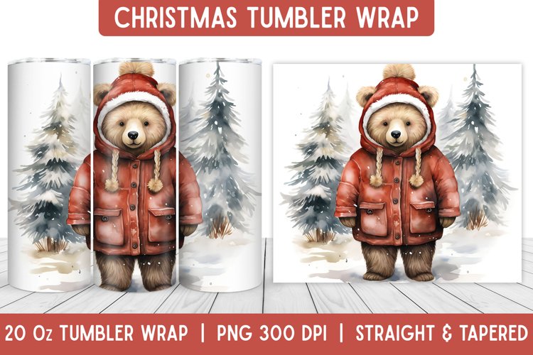 Christmas Tumbler Wrap | Christmas Sublimation | Tumbler