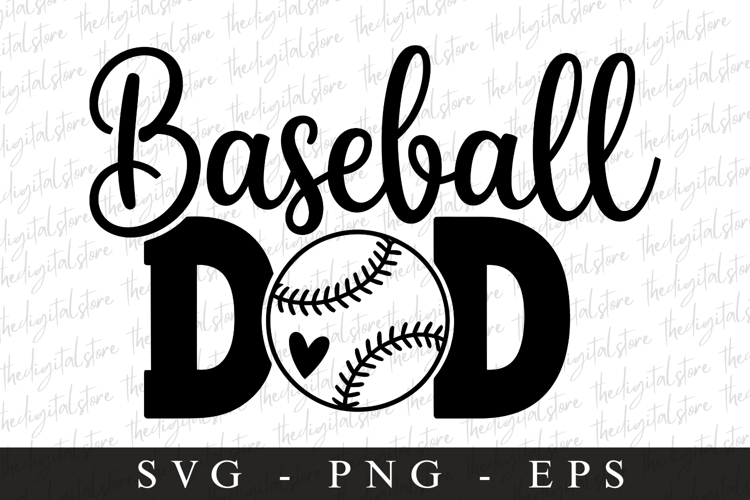 Baseball Dad SVG | Sports Svg | Game day svg