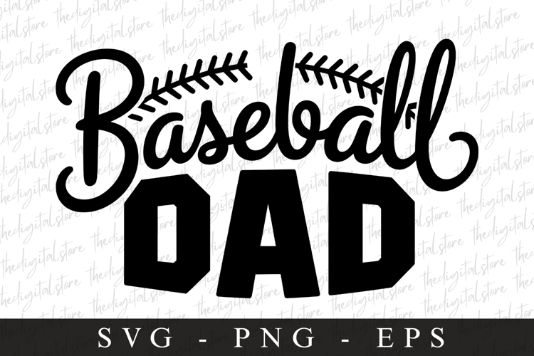Baseball Dad SVG | Sports Svg | Game day svg