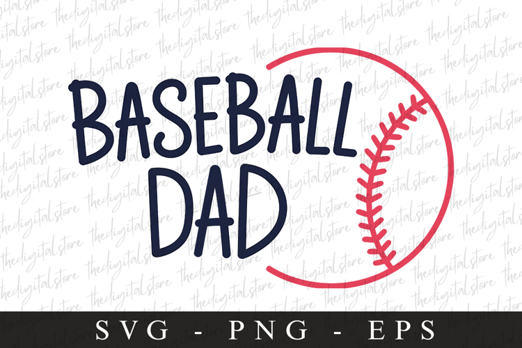 Baseball Dad SVG | Sports Svg | Game day svg