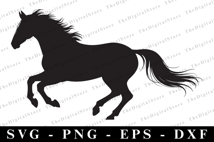 Horse Silhouette Image 12
