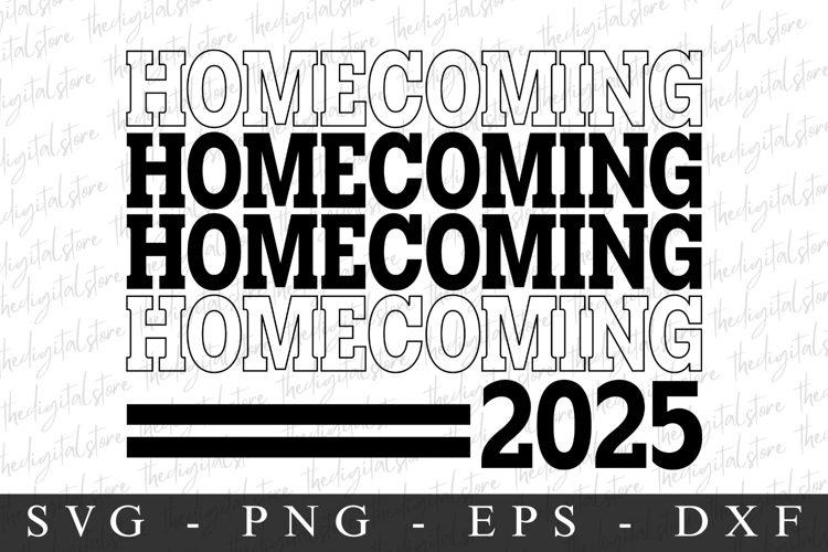Homecoming Svg
