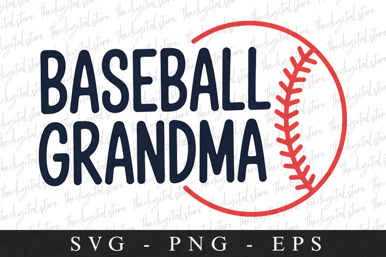 Baseball Grandma SVG | Sports Svg | Game day svg