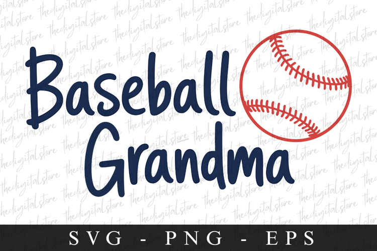 Baseball Grandma SVG | Sports Svg | Game day svg