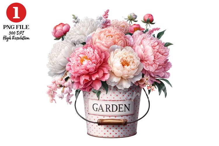 Peony Clipart Image 10