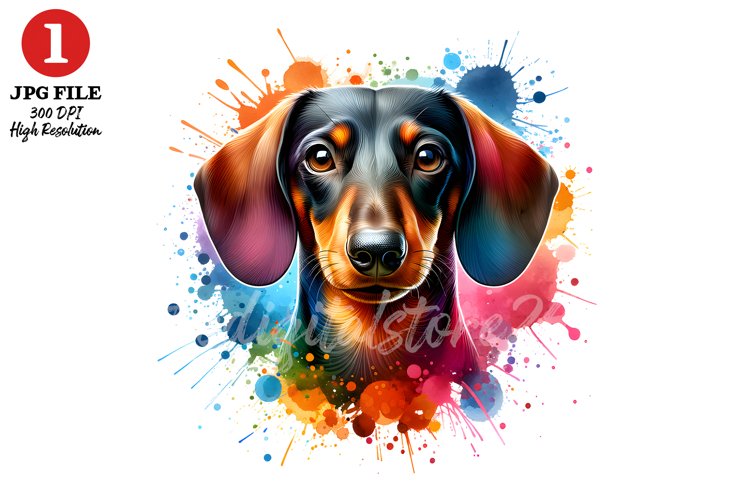 Dachshund Clipart Image 24