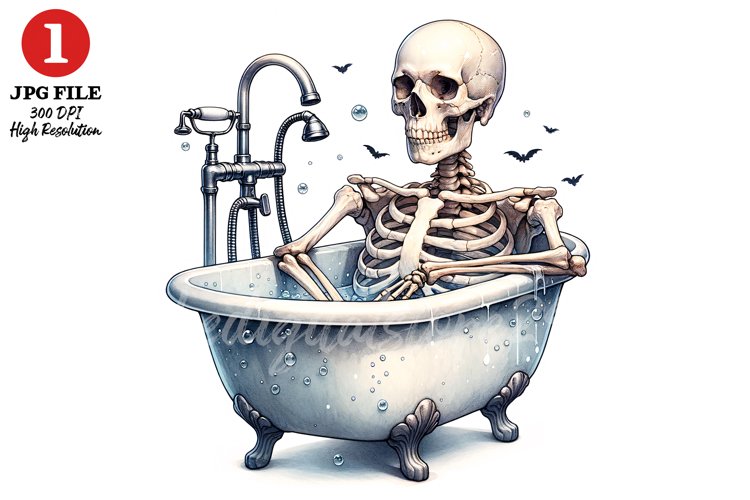 Skeleton Clipart Image 23