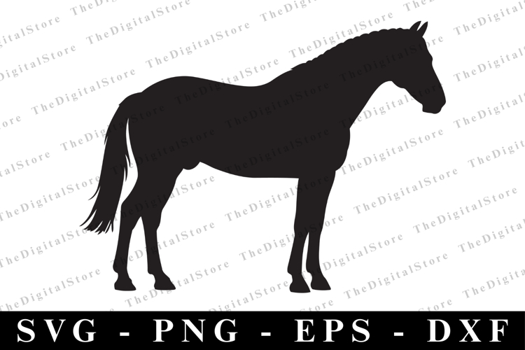Horse Silhouette Image 19