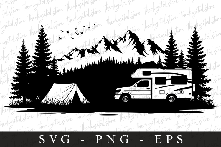 Cricut Camping Svg Image 17