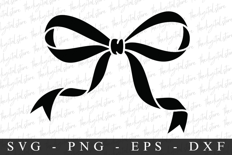 Ribbon Silhouette Image 17