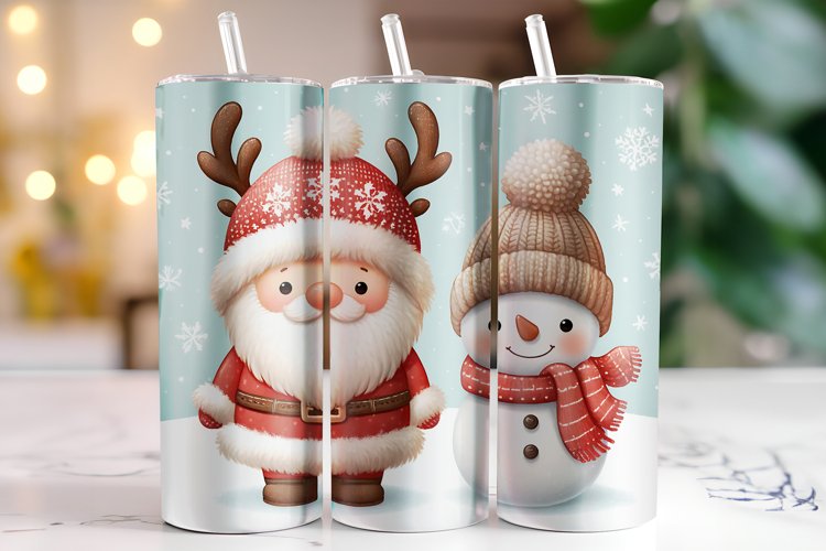 Christmas Tumbler Wrap | Christmas | Sublimation