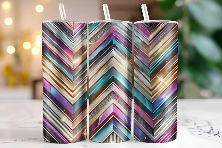 Abstract Tumbler Wrap | Sublimation | Tumblers