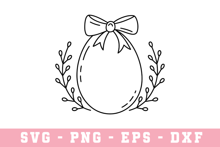 Egg Silhouette Image 15