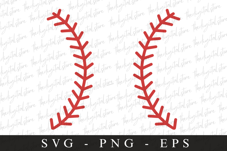 Baseball Laces SVG | Sports Svg | Game day svg