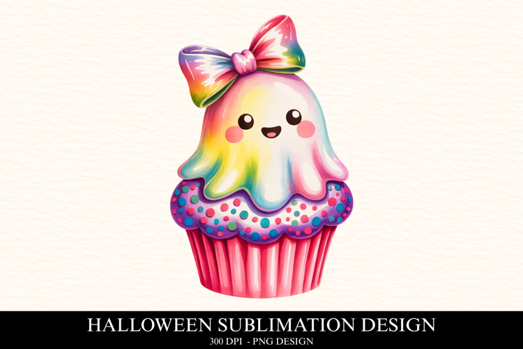 Halloween Boo Cupcake Clipart PNG | Spooky Season Png