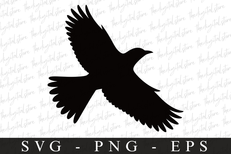 Bird Svg, Flying Bird, Files for Cricut