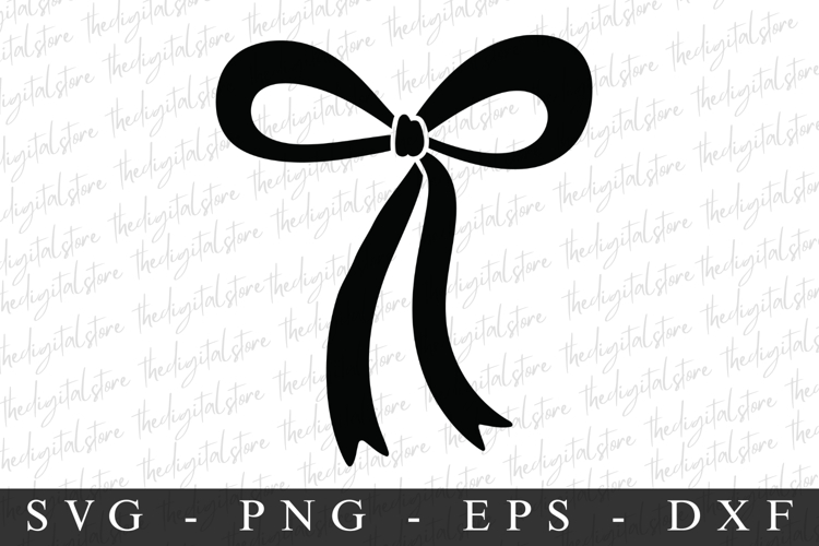 Ribbon Silhouette Image 18