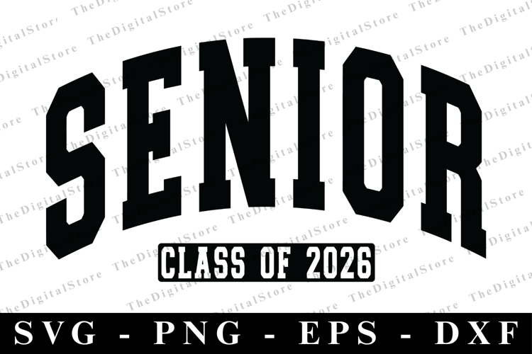 Senior class of 2026 svg | Graduation Svg | Svg cut file