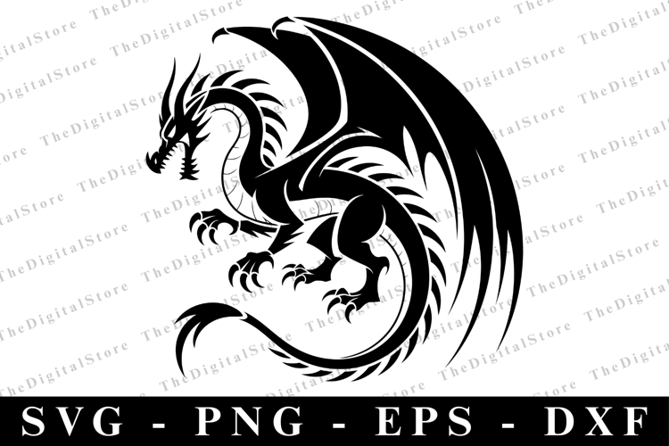 Cricut Dragon Svg Image 17