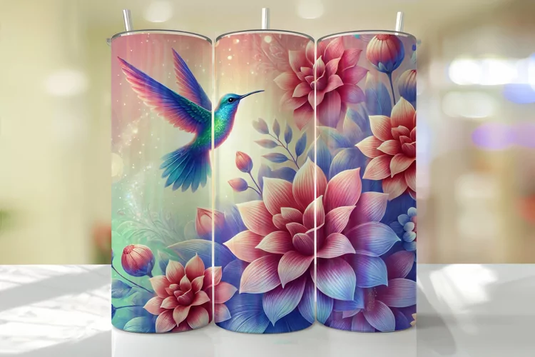 Bird Tumbler Wrap | Sublimation | Tumblers