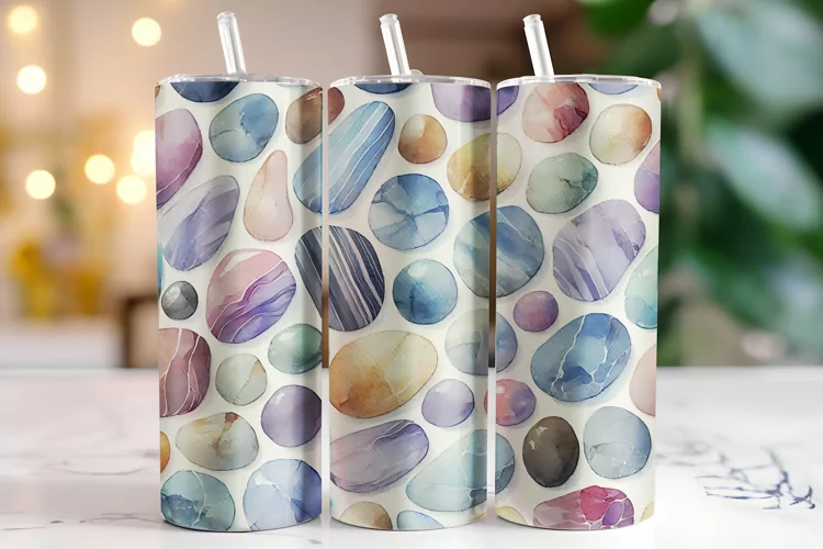 Stones Tumbler Wrap | Sublimation | Tumblers