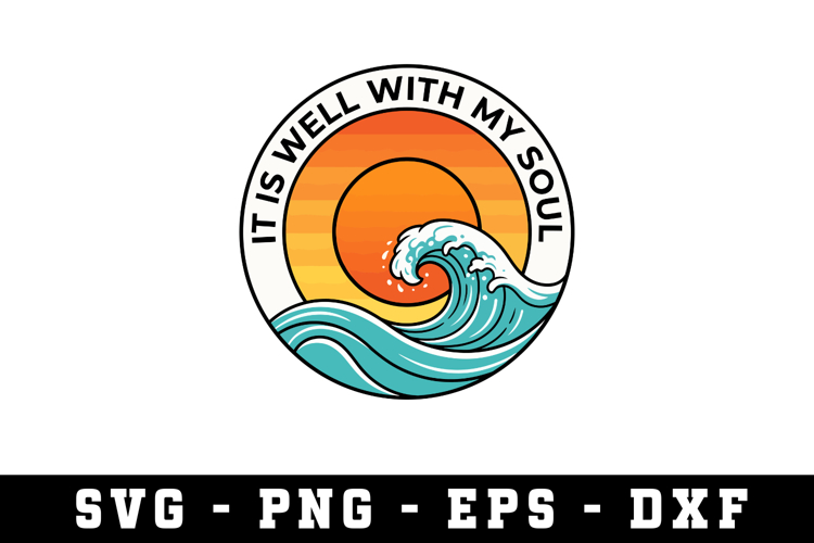 It is well with my soul Svg| SVG Cut files | Cricut