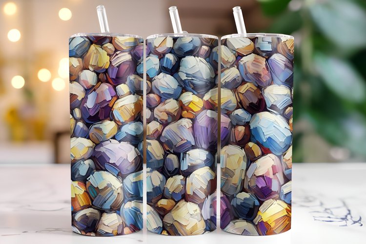 Stones Tumbler Wrap | Sublimation | Tumblers example image 1