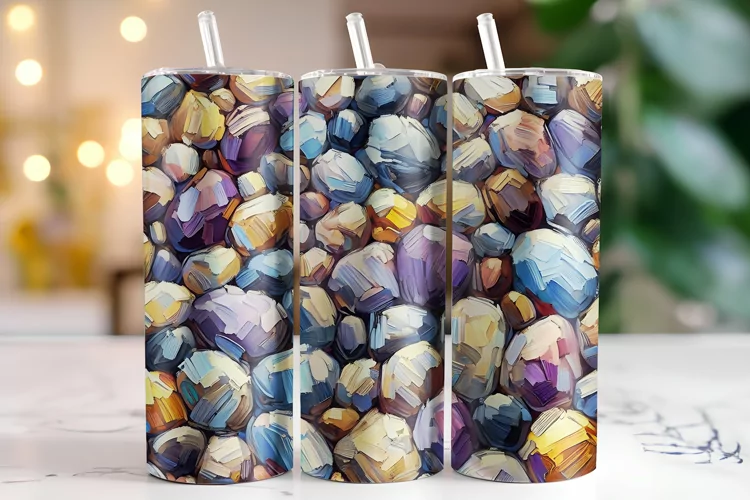 Stones Tumbler Wrap | Sublimation | Tumblers