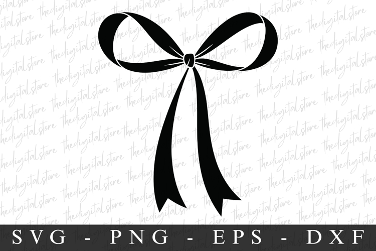 Ribbon Silhouette Image 21
