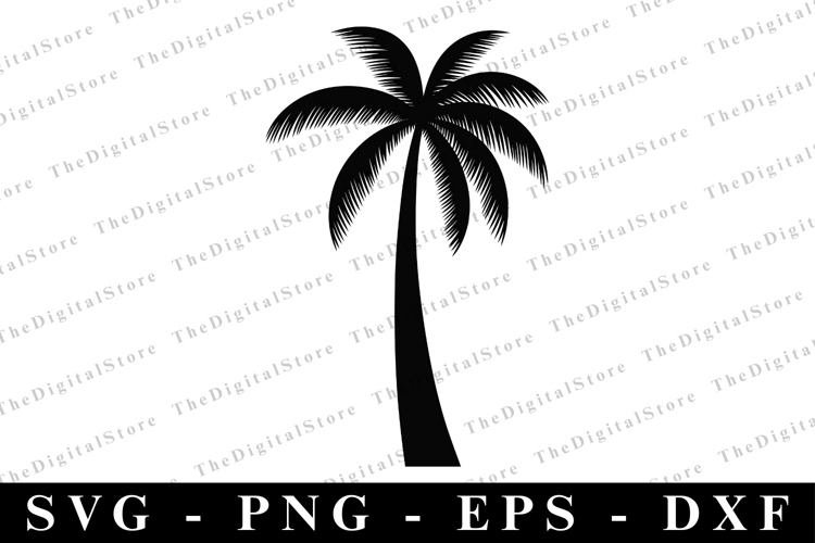 Palm Tree Silhouette Image 9