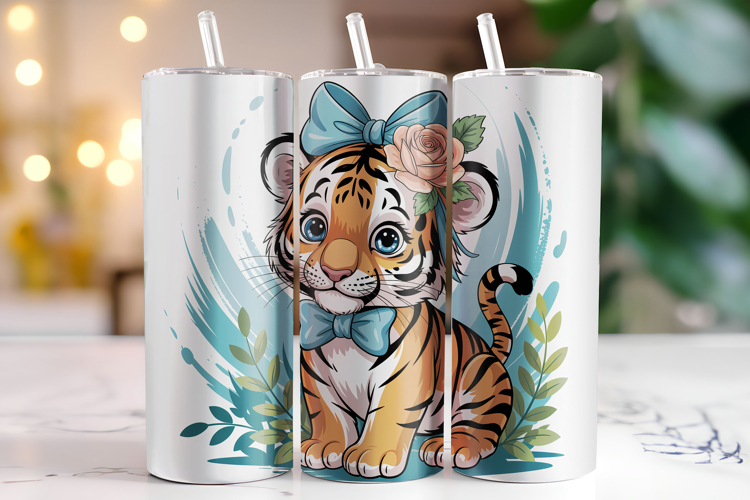Lion Tumbler Wrap | Sublimation | Tumblers